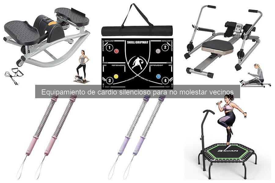 Comparativa de bicicletas estáticas y elípticas silenciosas