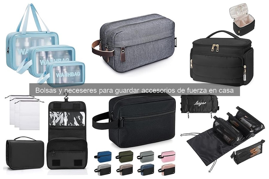 Comparativa de bolsas y neceseres para accesorios de fuerza