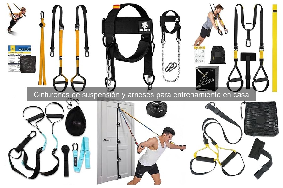 ** Comparativa de Cinturones de Suspensión y Arnés para Entrenamiento