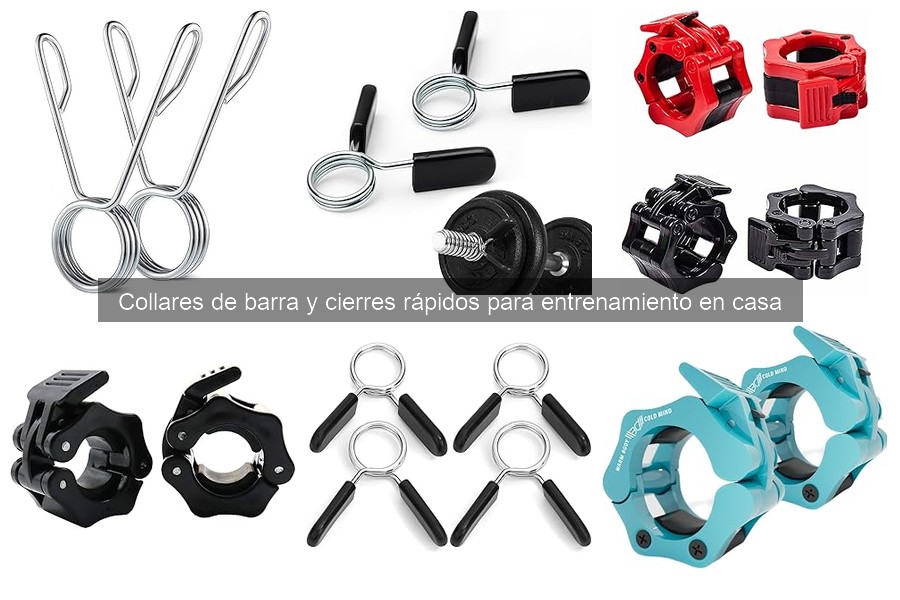 Comparativa de collares de barra para entrenar en casa