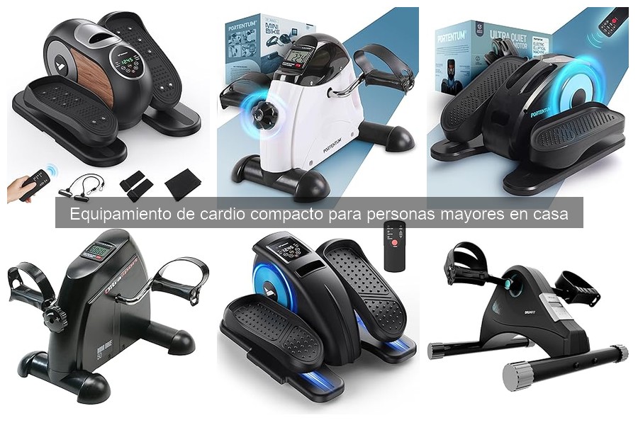 Comparativa de Equipos de Cardio Compacto para Personas Mayores