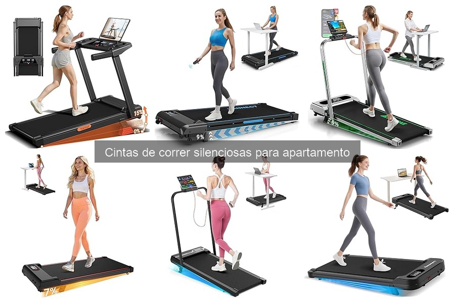 Comparativa de las mejores cintas de correr silenciosas 2023