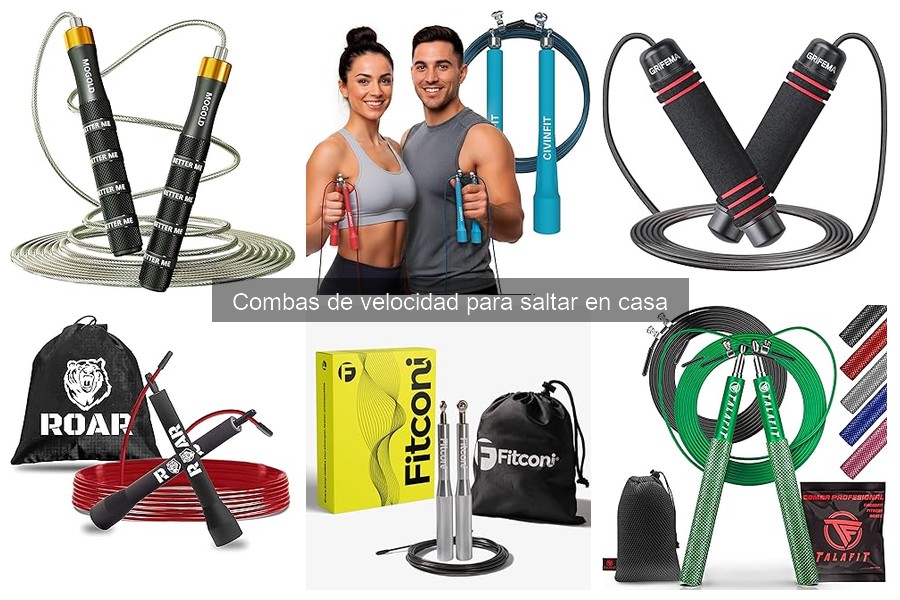 Comparativa de las Mejores Combas de Velocidad para Casa