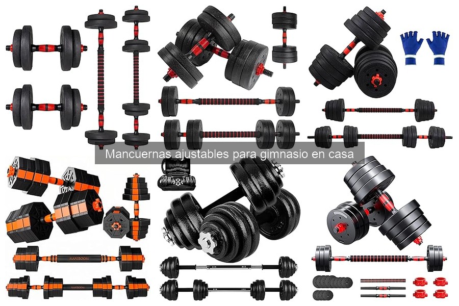 Comparativa de las Mejores Mancuernas Ajustables para Casa
