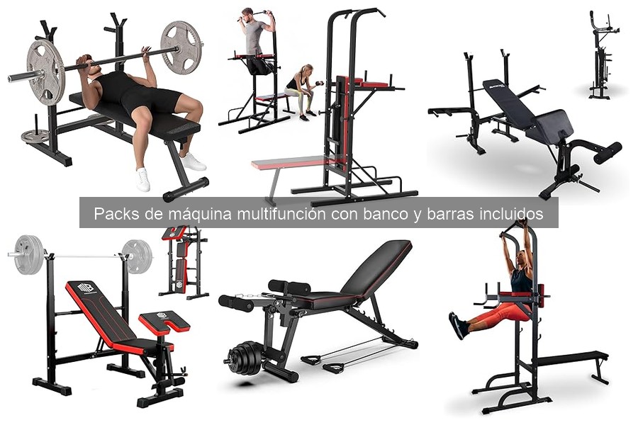 Comparativa de las Mejores Máquinas Multifunción para Entrenar