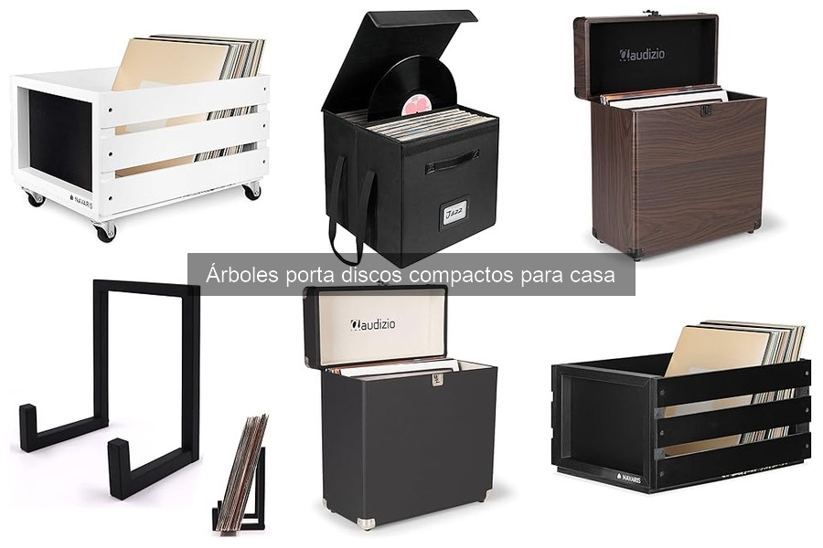 Comparativa de los mejores árboles porta discos compactos