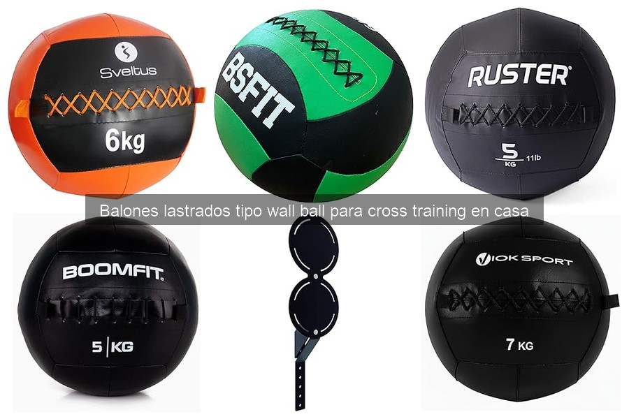 Comparativa de los mejores balones lastrados para cross training