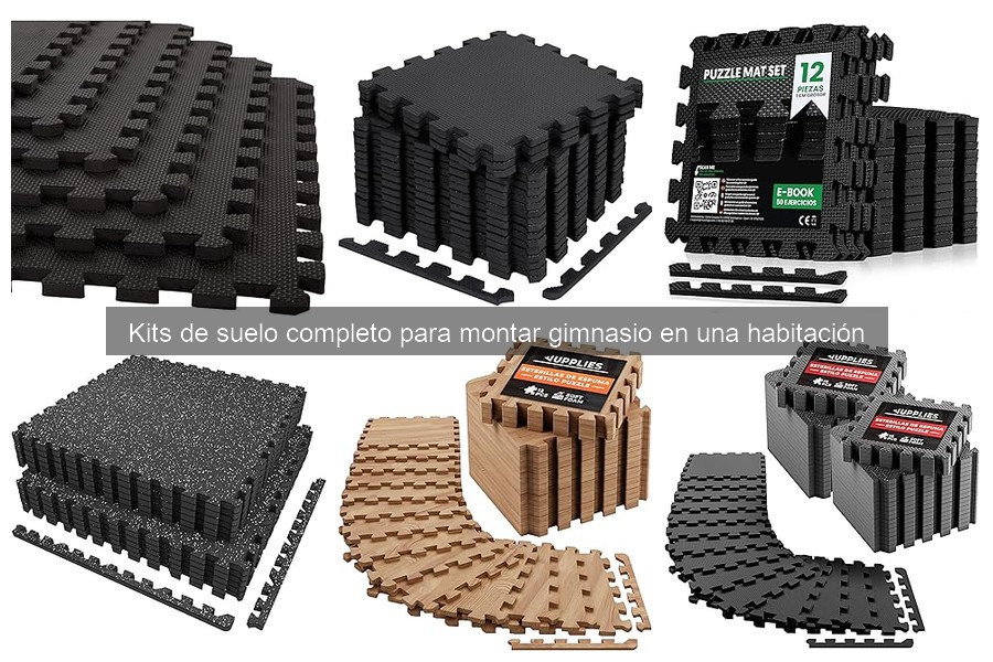Comparativa de los Mejores Kits de Suelo para Gimnasios en Casa