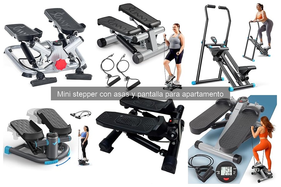 Comparativa de los Mejores Mini Steppers con Asas para Apartamento