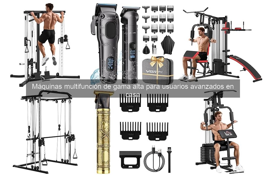 Comparativa de Máquinas Multifunción de Gama Alta para Casa