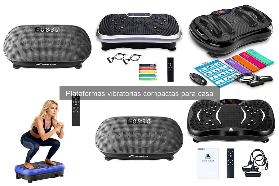 Comparativa de plataformas vibratorias compactas para casa