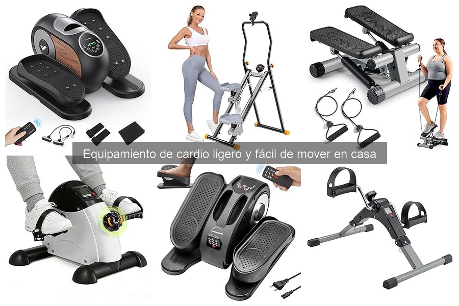 Comparativa de precios: Equipamiento de cardio ligero en casa