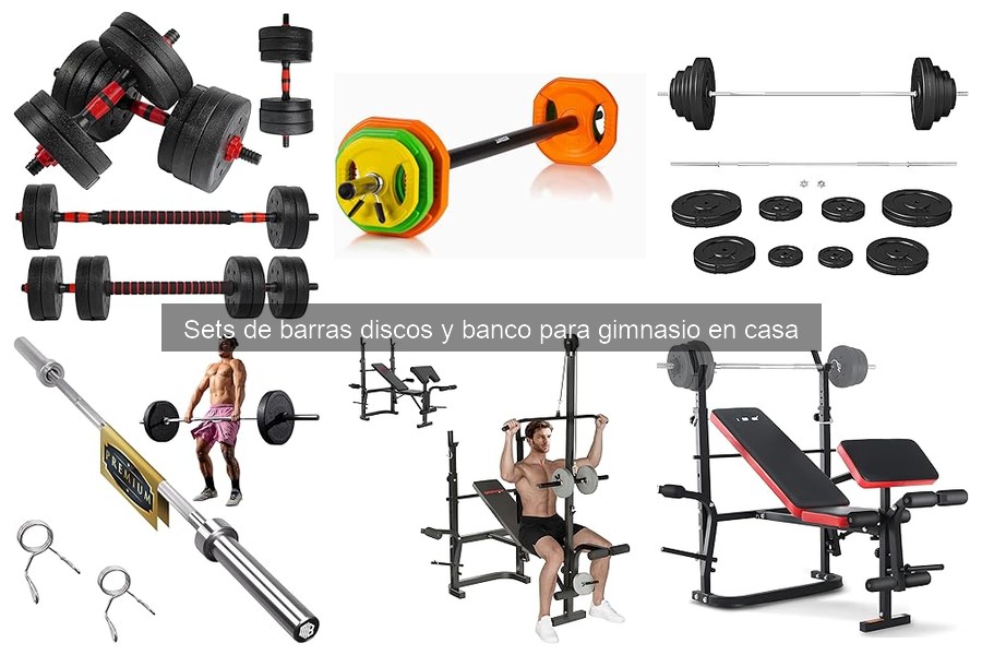Comparativa de Sets de Barras y Discos para Gimnasio en Casa