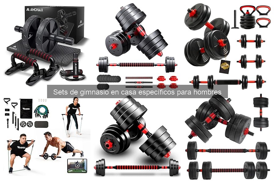 Comparativa de Sets de Gimnasio en Casa para Hombres