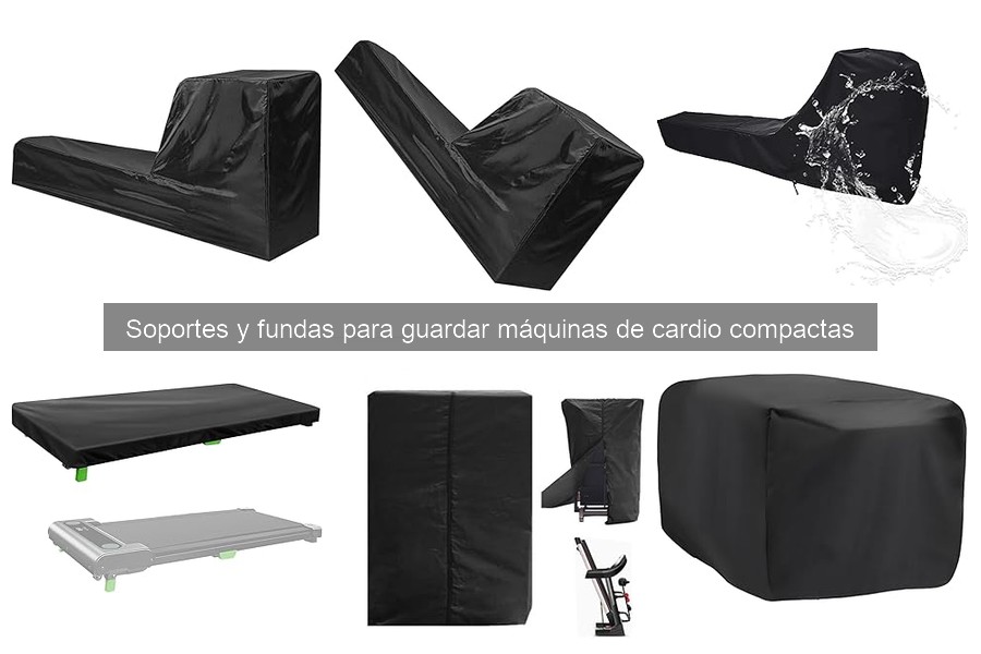 Comparativa de soportes de pared y suelo para máquinas de cardio