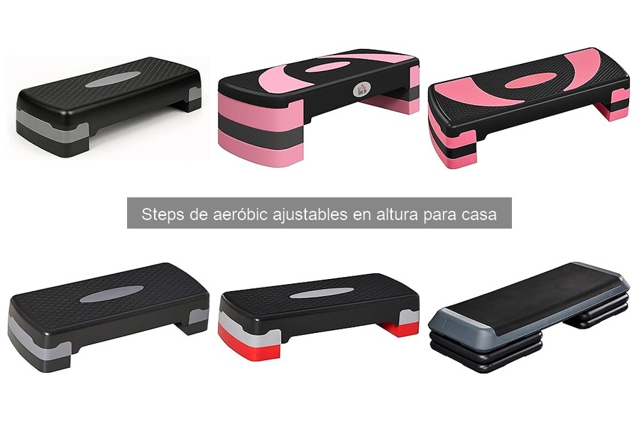 Comparativa de Steps de Aeróbic Ajustables para Casa