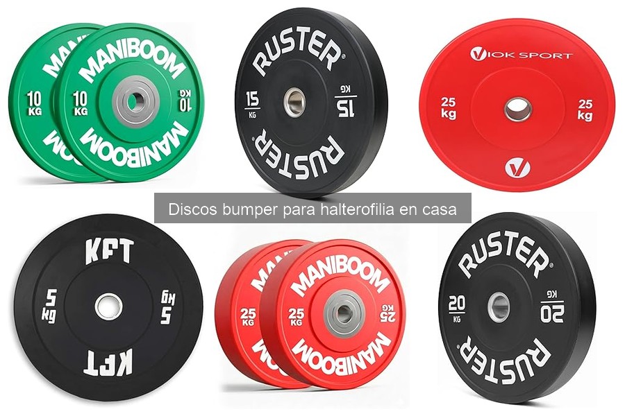 Comparativa: Discos Bumper vs Discos de Hierro para Halterofilia