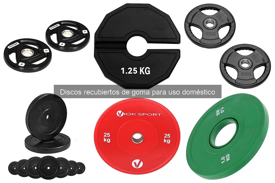 Comparativa: Discos de goma vs. discos de hierro para gimnasio