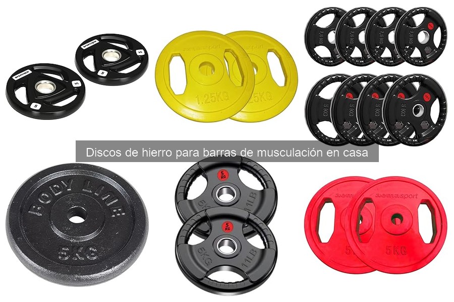 Comparativa: Discos de Hierro vs. Discos de Goma para Entrenar