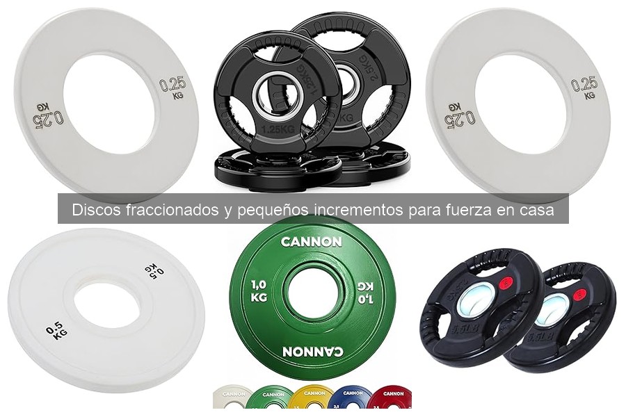 Comparativa: Discos Fraccionados vs Discos Regulares para Fuerza