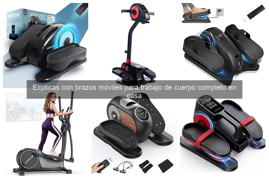 Comparativa: Elípticas con brazos móviles vs Bicicletas estáticas