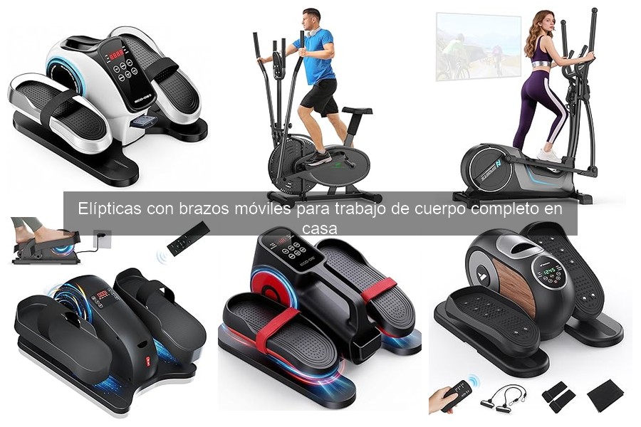 Comparativa: Elípticas con brazos móviles vs sin brazos