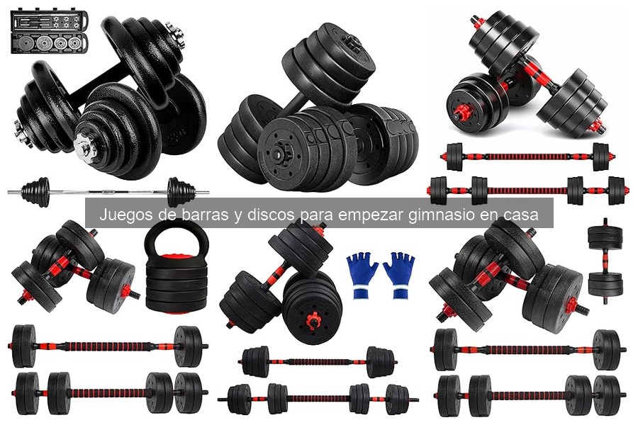 Comparativa entre barras olímpicas y estándar para gimnasio