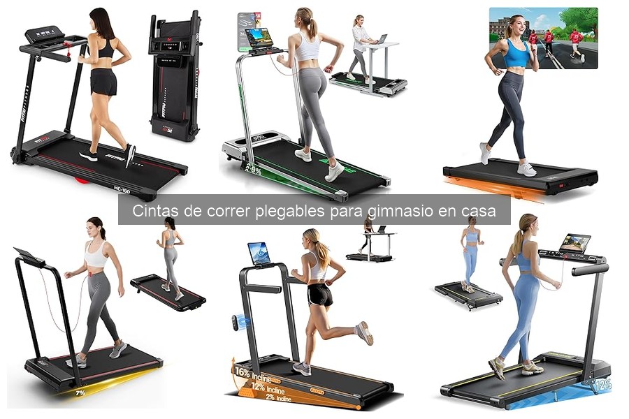 Comparativa entre cintas de correr plegables y fijas