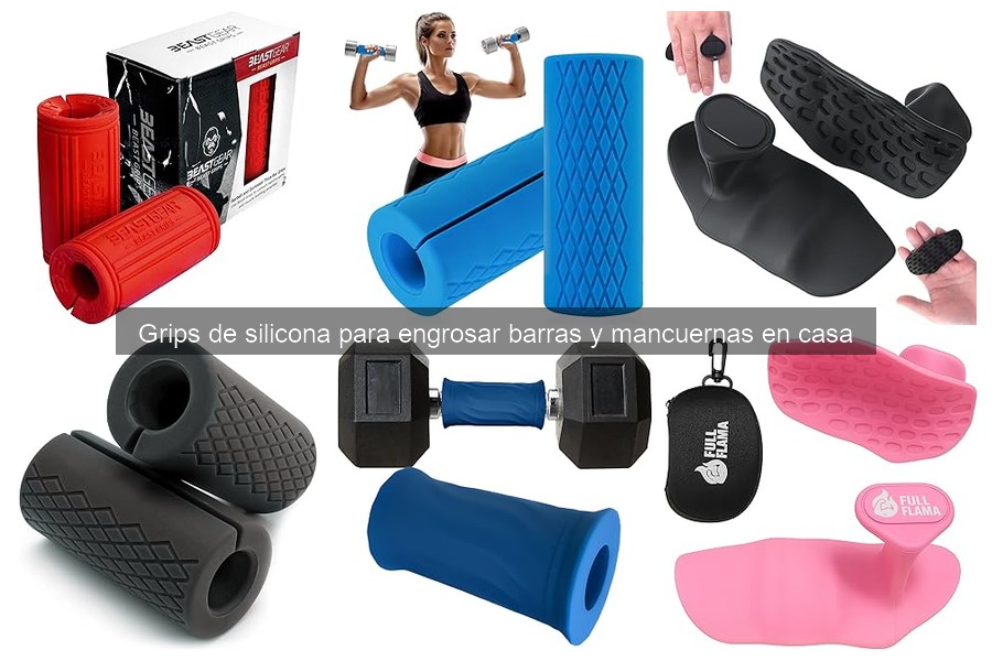 Comparativa: Grips de Silicona vs. Otros Materiales para Gimnasio