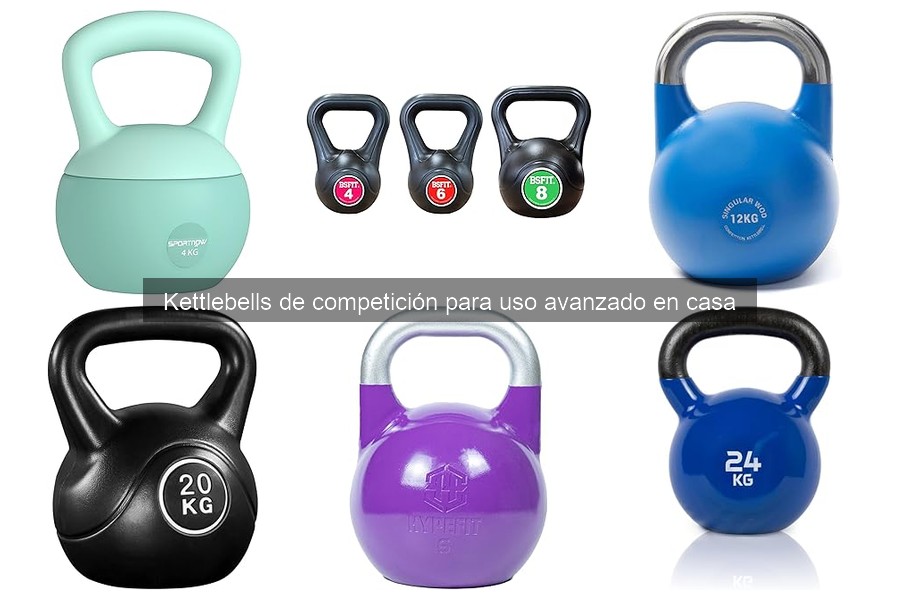 Comparativa: Kettlebells de Competición vs. Estándar