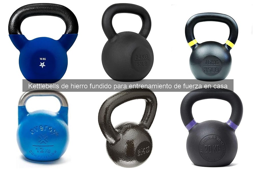 Comparativa: Kettlebells de Hierro Fundido vs Ajustables