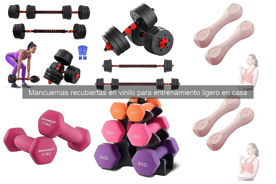 Comparativa: Mancuernas de Vinilo vs. Metálicas para Casa