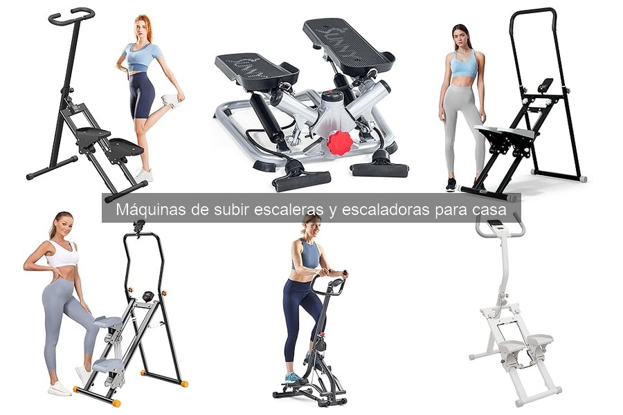 ** Comparativa: Máquinas de subir escaleras vs. escaleras normales