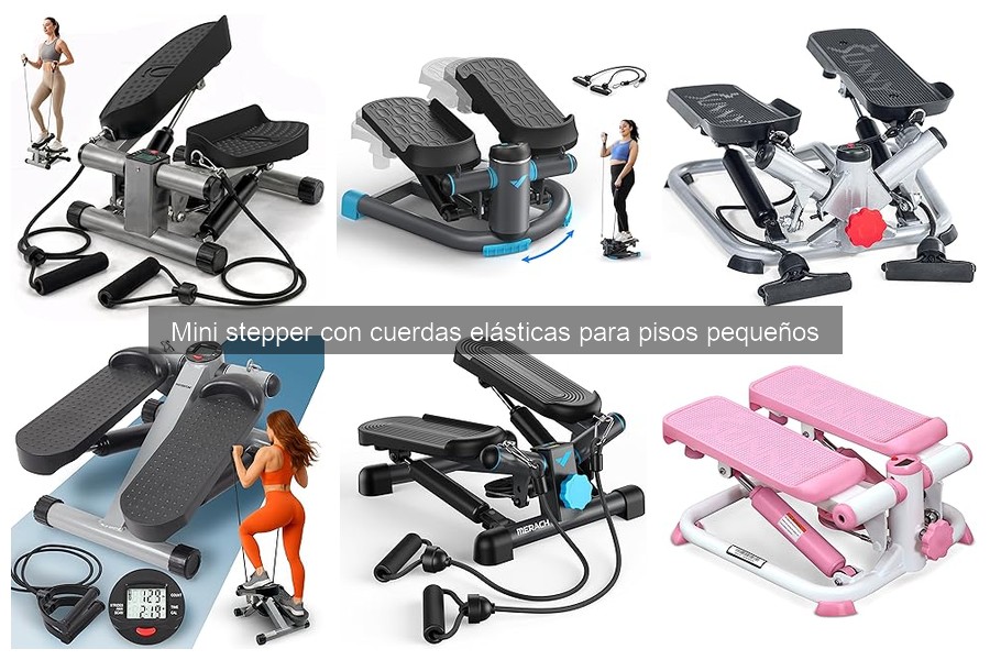 Comparativa Mini Stepper con Cuerdas y Equipos de Cardio