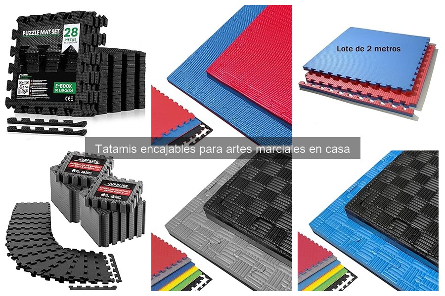 Comparativa: Tatamis Encajables vs. Tradicionales para Casa