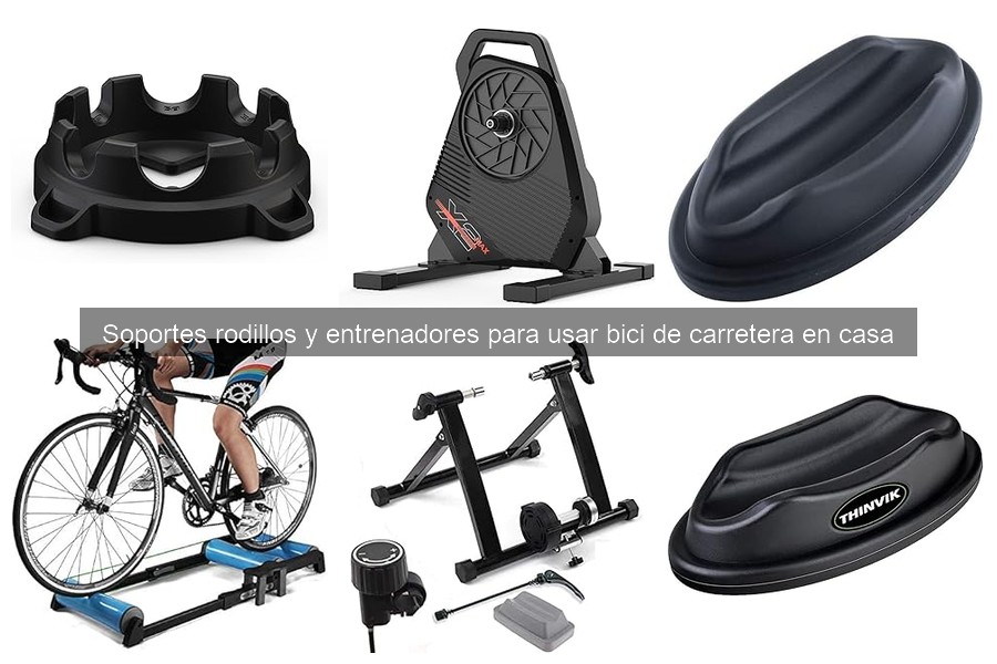 Compras ideales: Soportes y rodillos para bici de carretera