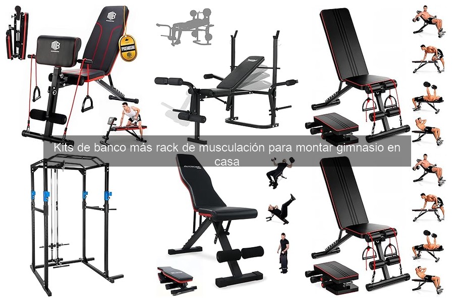¿Cuánto cuesta un kit de banco y rack de musculación?