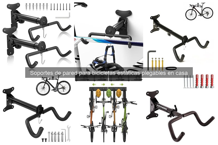 ¿Cuánto cuesta un soporte de pared para bicicleta estática?