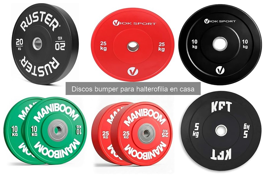 ¿Cuánto peso de discos bumper necesito para mis objetivos?