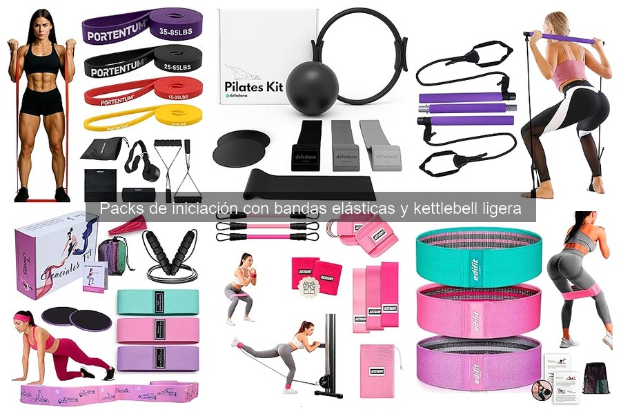 Descubre los Packs de Iniciación con Bandas y Kettlebell