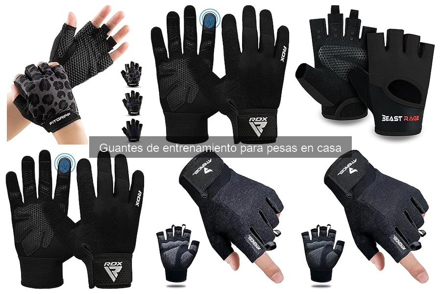Diferencias en guantes de entrenamiento para hombres y mujeres