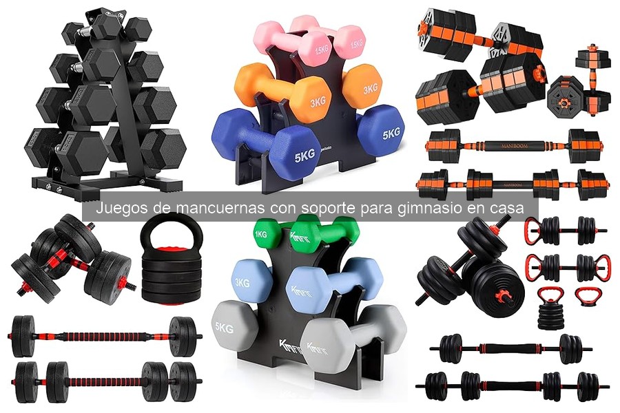 Diferencias entre mancuernas fijas y ajustables para gimnasio en casa