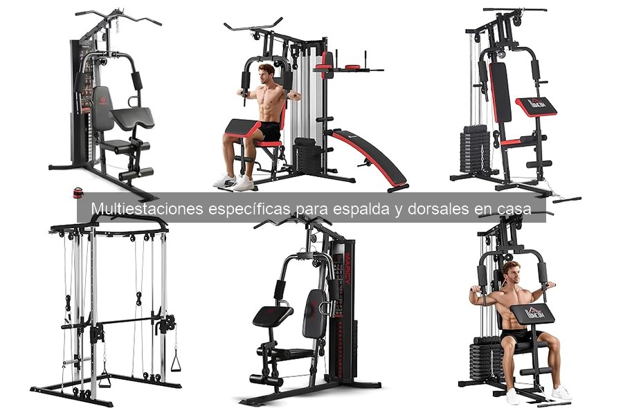 Diferencias entre Multiestaciones para Espalda en Casa
