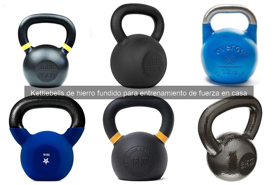 Diferencias y dudas sobre kettlebells de hierro fundido