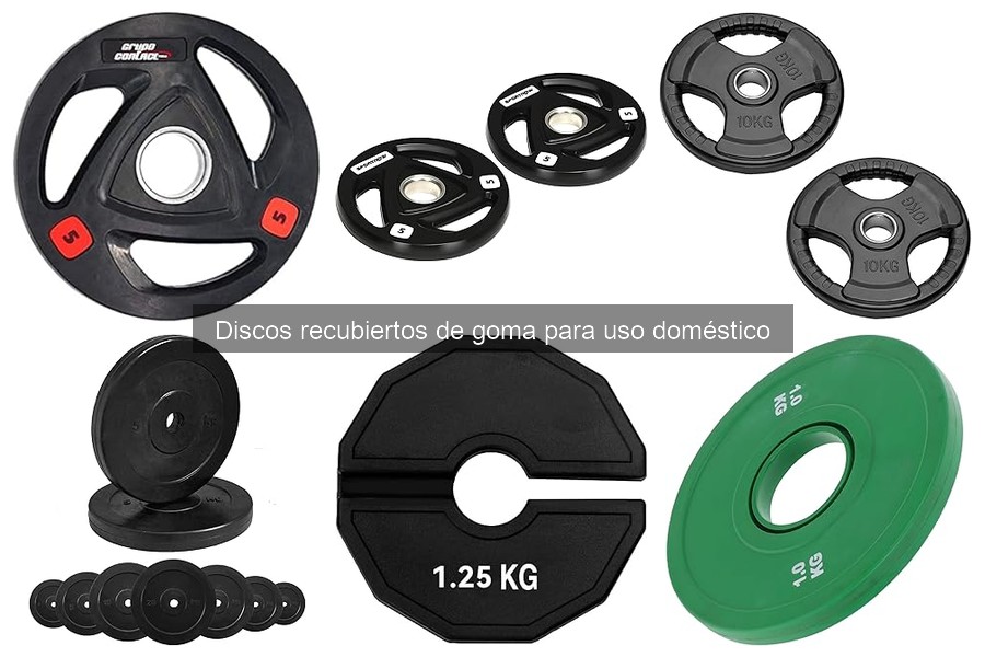 Discos recubiertos de goma: características y beneficios