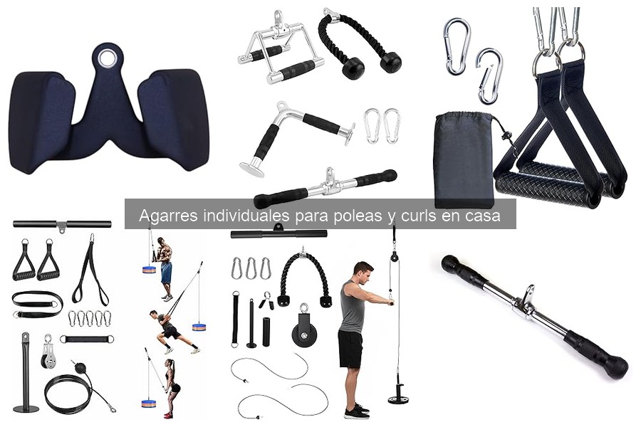 Dónde comprar agarres para poleas y curls en casa