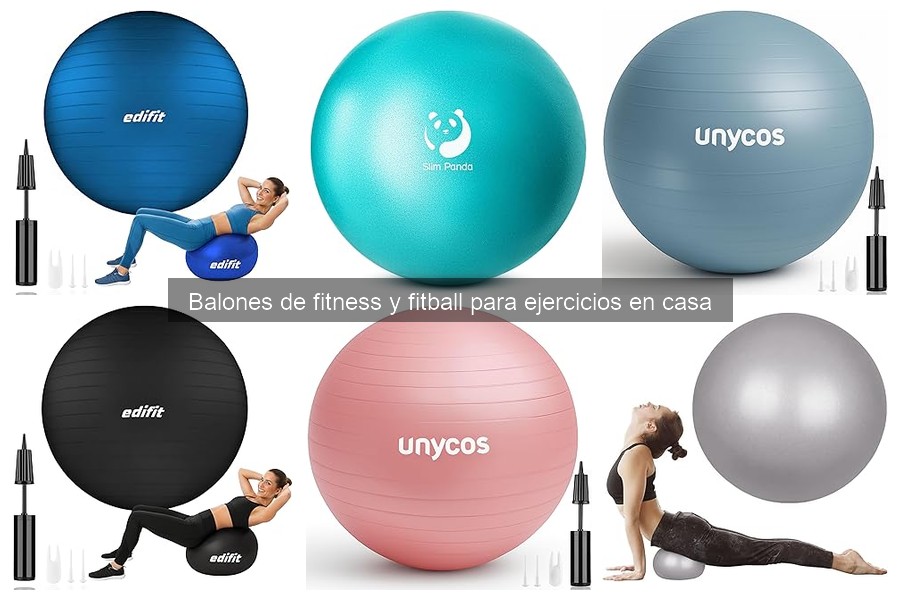 Dónde comprar balones de fitness baratos para tu hogar