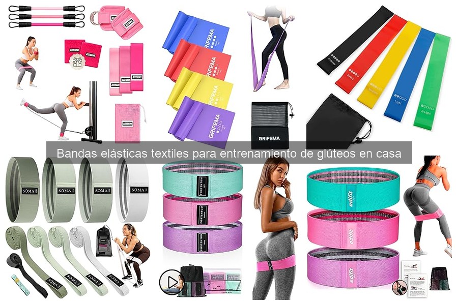 Dónde comprar bandas elásticas textiles para glúteos en casa