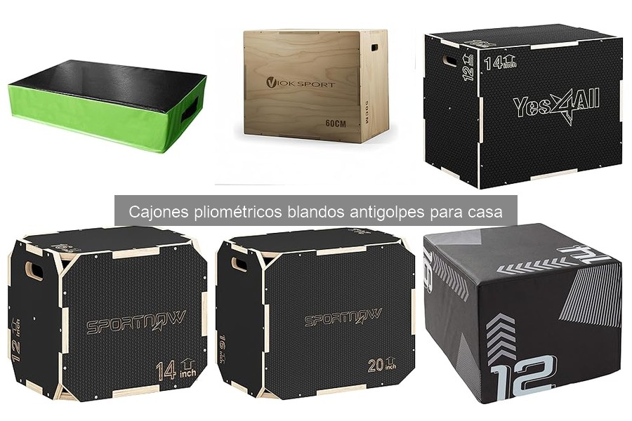 Dónde comprar cajones pliométricos blandos antigolpes