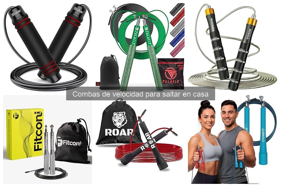 Dónde comprar combas de velocidad baratas para entrenar en casa